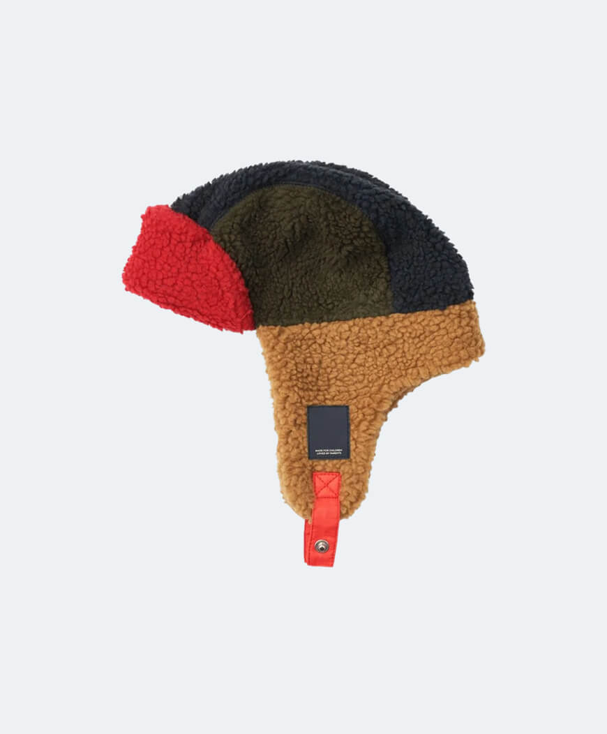 Pile hat golden caramel