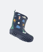 Rain boots dino roar classic navy