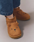 Shoes golden caramel