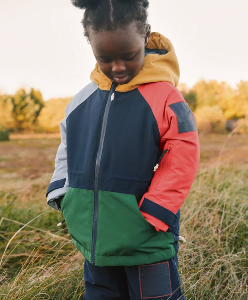 Winter & ski jacket garden green multi mix