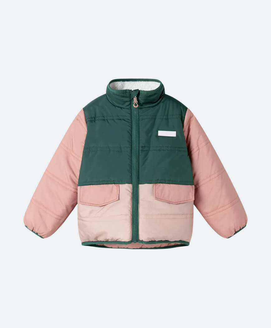 Reversible jacket pale tuscany multi mix