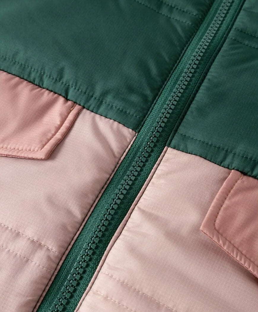 Reversible jacket pale tuscany multi mix