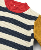 Cotton knit jumper yuzy multi mix