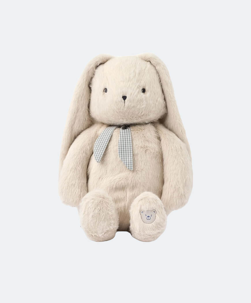 Plush rabbit backpack mist