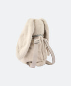 Plush rabbit backpack mist